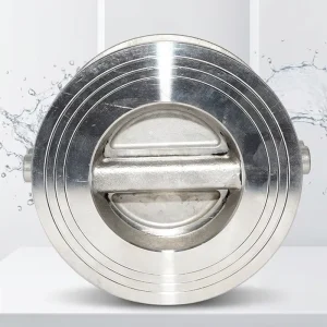 Valve Supplier H76 Manual High Temperature Base Carbon Steel Stainless Steel Dual Plate Wafer Check Valve
