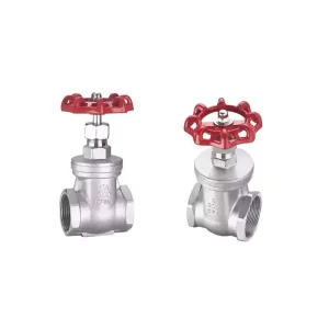 Valves Supplier SS201 DN20 Manual Handwheel Control Gate Valve Water Oil Gas Screw End Stainless Steel Gate Valve