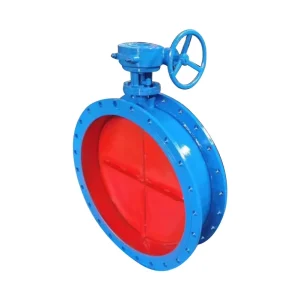 Ventilation Butterfly Valve for Air Volume Control With Hard Seal Manual Operation System