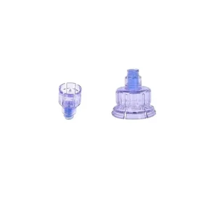 Veterinary Infusion Vial Adapter for Dogs Swabable Spike Free Valve Luer Lock Sterile