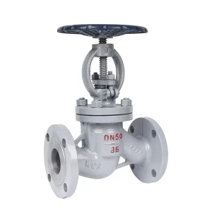 WCB Carbon Steel Flanged Globe Valve High Temp Shut Off Valve for Steam Boiler High Temperature Industrial Pipeline Control