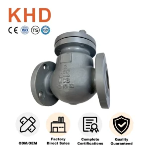 WCB Casting Flanged Non Return Check Valve Swing Type 2in Size Product Type Check Valves