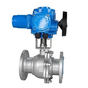 WCB Electric IP68 Explosion-proof Ball Valve High Temperature Base Rubber Seal OEM