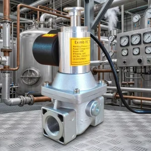 WFSQ25 1 Inch CE Certified 220V IP65 Aluminum Alloy LPG Emergency Shutoff Solenoid Gas Valve OEM Safety Valves