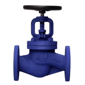 WJ41H-16C Pn40 Dn65 Din High Temperature Steam Thermal Oil A105 Flanged Bellows Shutoff Manual Globe Valve