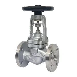 WJ41H/Y/W-16P/25RL Stainless Steel Flanged Bellows Seal Globe Valve for High Temperature Steam and Heat Transfer