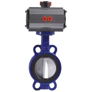 Wafer Butterfly Valve with Pneumatic Actuator