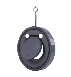 Wafer Check Valve Dual Plate Non-Return Lightweight Corrosion-Resistant for Water Pipeline