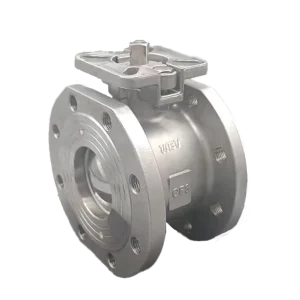 Wafer High Platform Flanged Ball Valve Q71F-16P/R Solution Heat Treatment FRAS Solid Ball Blowout-Proof Stem ISO-5211 Platform