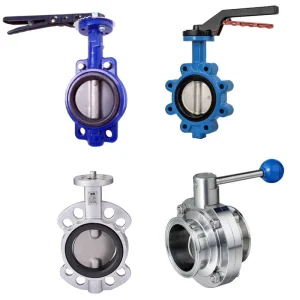 Wafer Type Butterfly Valve with Handle Manual Operation 2″-8″ for Industrial Pipeline Control