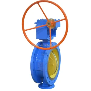 Wafer-Type Center-Line Butterfly Valve Easy Operation for Water Air Pipeline Systems