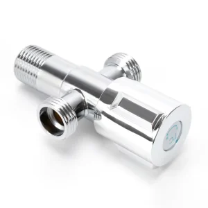 Wall-Mounted Stainless Steel Angle Valve Faucet Water Flow Control Accessory for Hotel Bathrooms