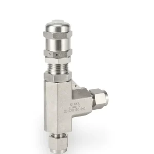 Water Air Gas High Pressure 1 2 NPT Compression Ends 6000 PSI Forged Body Proportional SS Proportional Relief Valves Safety