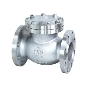Water Check Valve Ductile Iron Resilient Sealing Swing Check Valve for Drainage Irrigation System