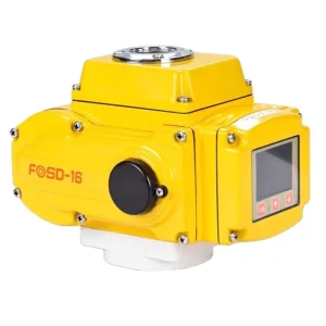 Water Control Valves Electric Actuator Ball Structure 1 Port Customizable Built in Display OEM Operating Temp 50C~100C