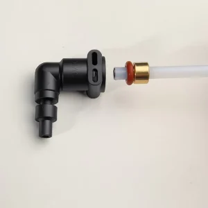 Water Leakage Valve Half Connection L Type Applicable to Coffee Machine Connector Bidirectional Accessories Parts