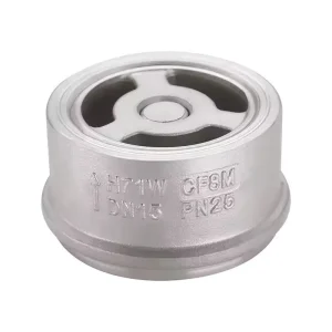 Water Pipping DN15 DN150 Spring Loaded Check Valve Stainless Steel Steam Control Metal Pipe Fitting Check Valve