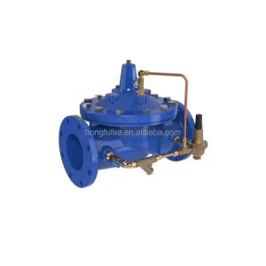 Water Pressure Reducing Valve with Stem Safety Valve