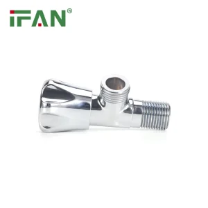 Water Shutoff Brass Water Valve Plumbing Bathroom Accessories Brass Angle Valve