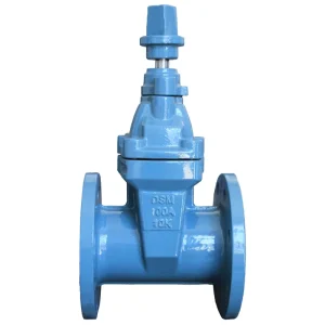Water Tank Gate Valve DN50-DN400 PN16 Ductile Iron Resilient Seated EPDM Flanged Stainless Steel Stem Non Rising Stem Water