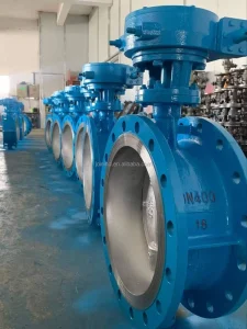 Water Type Butterfly Valve DN50 DN600 Ductile Iron Body for Water Supply Projects