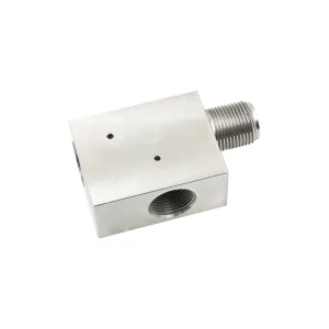 Waterjet Spare Parts Accumulator Sensor Three Way Pneumatic Valve Body