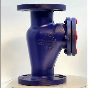 Wear-Resistant Ductile Iron Check Valve with Steel Sealing for Sewage Systems Water Medium Temperature 2in-8in Port Size