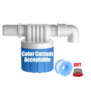 Wear Resistant Plastic Ball Floating Valve for Aquaculture Water System