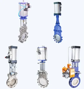 Wear Resistant Pneumatic Stainless Steel Knife Gate Valve for Water Coal Washing Ore Slurry Conveying Line