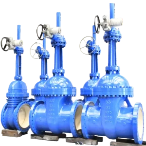Wedge Gate Valve Made of Carbon Steel in Accordance with API600 Applicable to Industrial Pipelines for Oil and Gas Gear Power