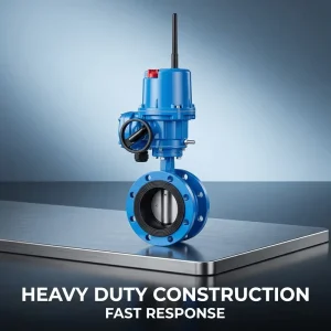 Wide Size Range DN32 to DN2000 Multi Pressure Grade Industrial Medium Control Electric Flanged Butterfly Valve