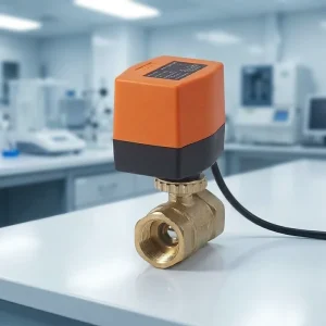 Winvall 220VAC Actuated Ball Valve 2 Way Motorized Brass Floating Valves Electric On off Control Motorised Two Way Ball Valve