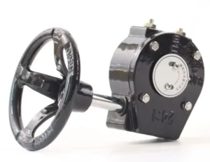 Worm Drive Valve Actuator for Butterfly Valves Durable Gearbox