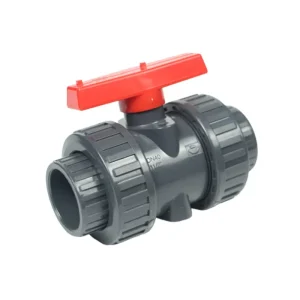 Wye 650psi PVC True Union Ball Valve 1/2” 1” EPDM Flanged/NPT/BW Manual Actuator Double Union UPVC CPVC Water OEM