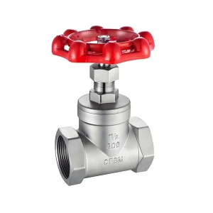 XHFM Stainless Steel High Temperature Manual Water Gate Valve 1 2 12″ Port Size