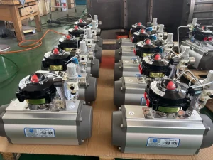 XM-DA52 Double-Acting Aluminum Alloy Pneumatic Actuator for Ball and Butterfly Valves