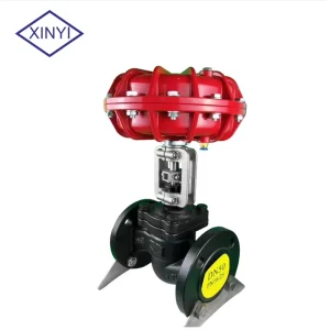 XYSF25 PN16 WCB Flanged With PTFE Seal Type Flow Control Globe Valve for Dyeing Machine Steam Control