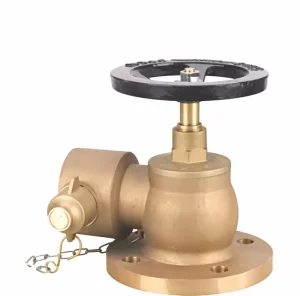 XingLong Factory Direct Forged Brass Fire Angle Valve 1.5 Inch for 16bar Firefighting Equipment Accessories