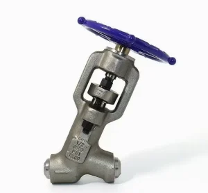 Y Pattern Globe Valve J65Y 4500LB Industrial Grade for High Temp & High Pressure Piping