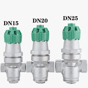 Y14H-16P Stainless Steel 304 Steam Bellows Pressure-Reducing Valve BSP Thread DN15 DN20 DN25