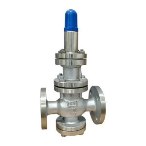 Y43H-16P Stainless Steel Pilot Piston High-Temperature Pressure Reducing Valve with Steam Angle Structure for Gas Water