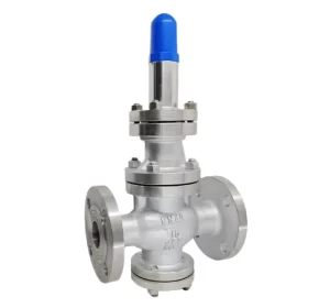 Y43W-16P Pilot Operated Pressure Reducing Valve 304 Stainless Steel Flanged Piston Stabilizing High Temp High Pressure Steam