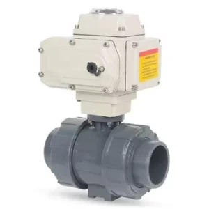 YC YC-AH 220v Electric PVC Ball Valve CTB-005 50NM Dn50 2 Way 12v 24v 2 Inch Motorized Water PTFE Sealing Welding Low Pressure