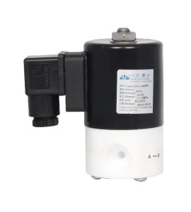 YCFP21 Chemical-Resistant PTFE Plastic Isolation Solenoid Valve for Corrosive Liquids