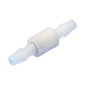 YRC DZ64FFA 0 Mini 1/4″ PVDF FKM Sealing Ozone Resistant Water Low Opening Pressure One-Way Spring Check Valve Hose Barb