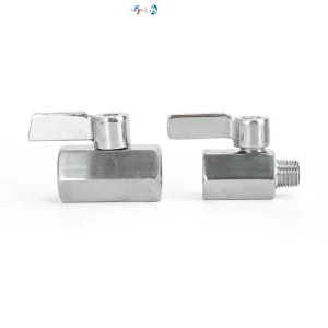 YS Manufacturers High Temperature Stainless Steel Mini Ball Valve OEM Customizable Angle Structure Internal and External