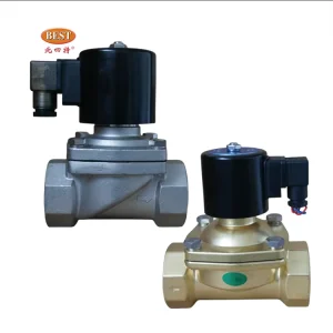 Z101 B Stainless Steel AC220V-240V DC24V 2/2 Way Normally Closed NC Solenoid Valve Base DN2.5-150