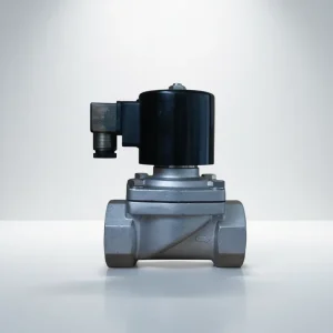 Z101 B Stainless Steel AC220V/DC24V 2/2 Way Normally Closed NC Base Solenoid Valve 0~10bar Thread/Fange Connection