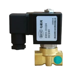 Z201 Brass 100bar 2 Way Copper High Pressure 1 4 1 8 Inch Solenoid Valve DC AC 12V 24V 220V