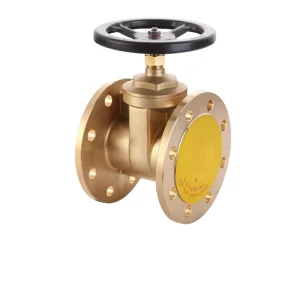 Z45W Brass Soft sealing High temperature and High pressure Gate Valve with Manual Operation and Flange Connection Gate Valve